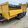 2022 BWise 7 X 16 Tri axle Dump Trailer at Sunrise Equipment – Image 10