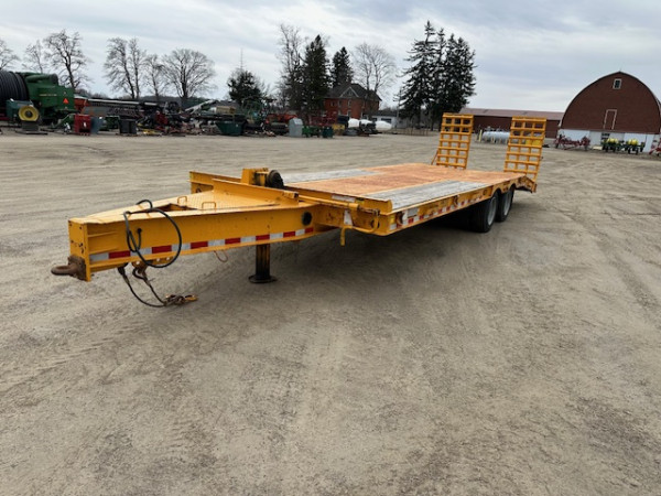 2020 A&W 28 FT 20 TON EQUIPMENT TRAILER at Sunrise Equipment – Image 1