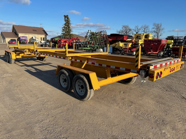 2017 A&W 32 FT TANDEM AXLE POLE TRAILER at Sunrise Equipment – Image 1