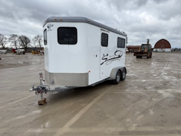 2023 Hawk 2 Horse Enclosed Trailer at Sunrise Equipment – Image 1