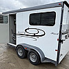2023 Hawk 2 Horse Enclosed Trailer at Sunrise Equipment – Image 5